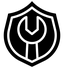 imagen2 "Icono vectorial plano de un escudo con una llave inglesa y destornillador cruzados, simbolizando el servicio técnico oficial y soporte de garantía para marcas líderes de HVAC."